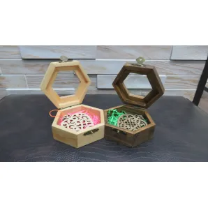 Подарочный набор «Дуэт Сердец» (Две шкатулки: Орех и Светлая)